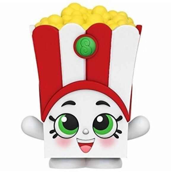 Funko Shopkins Poppy Corn Pop Corn Vinyl Figure Fandom Moose Toys NWT - Picture 2 of 6